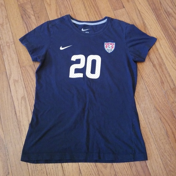 Nike Tops - Nike USA Soccer Team Wambach T Shirt WMNS Size M